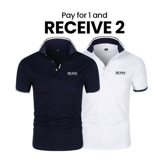 [BUY 1 AND GET 2] Premiere Polo Shirt Kit – Professional Line (Pack of 2)