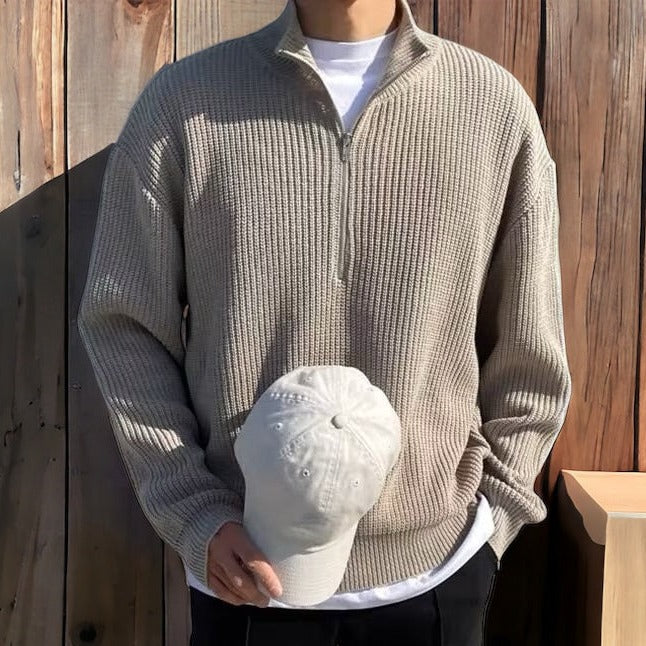Sweater with Half Zip