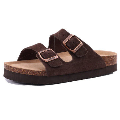 UrbanCork Siena — Double Strap Cork Sandal