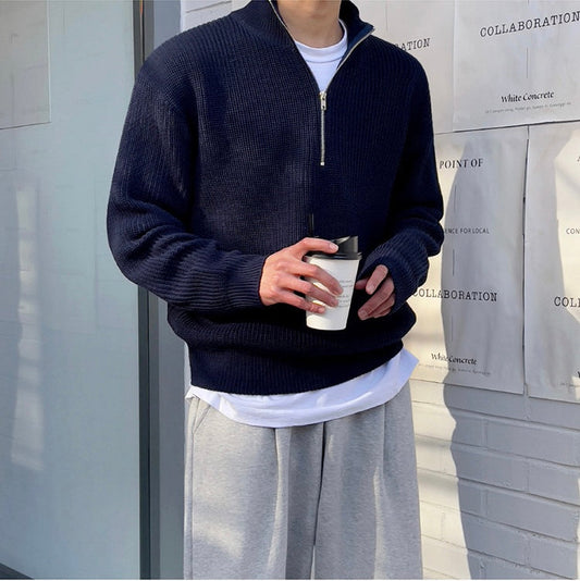 Sweater with Half Zip