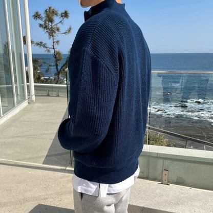 Sweater with Half Zip